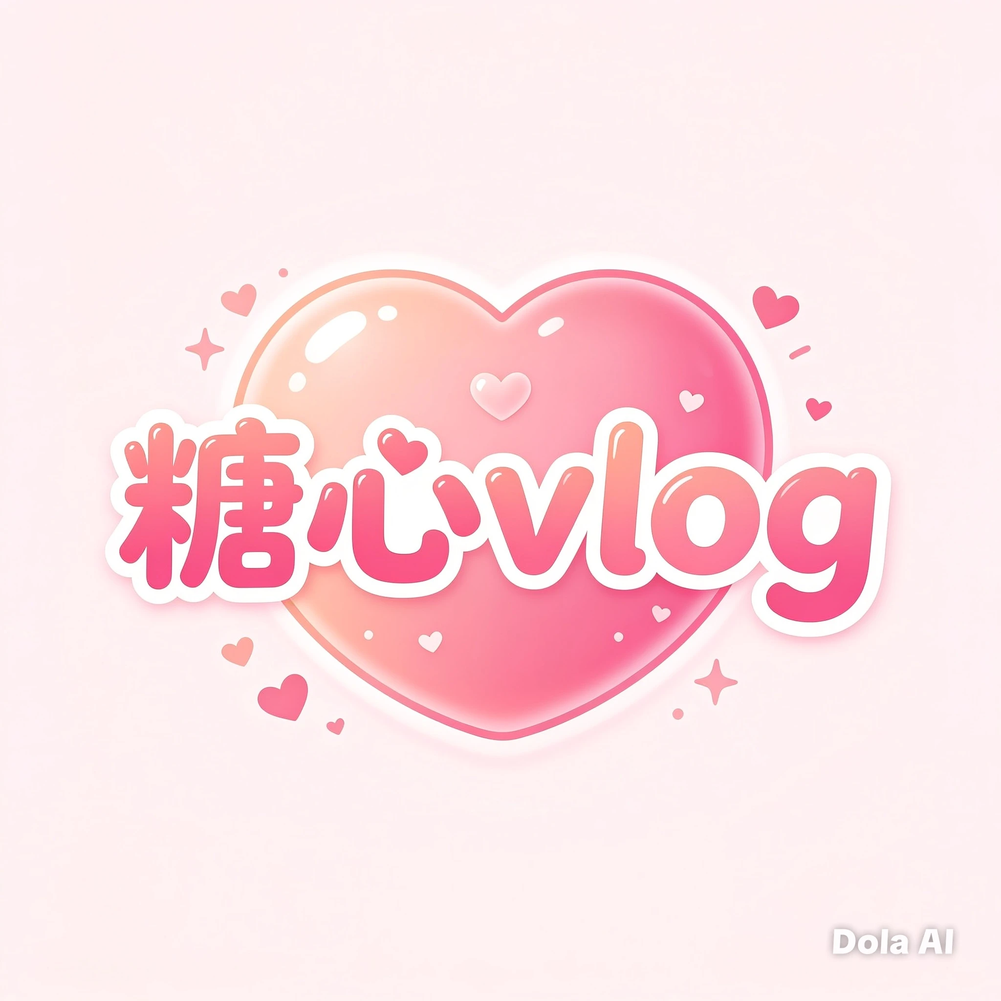 糖心Vlog品牌标识